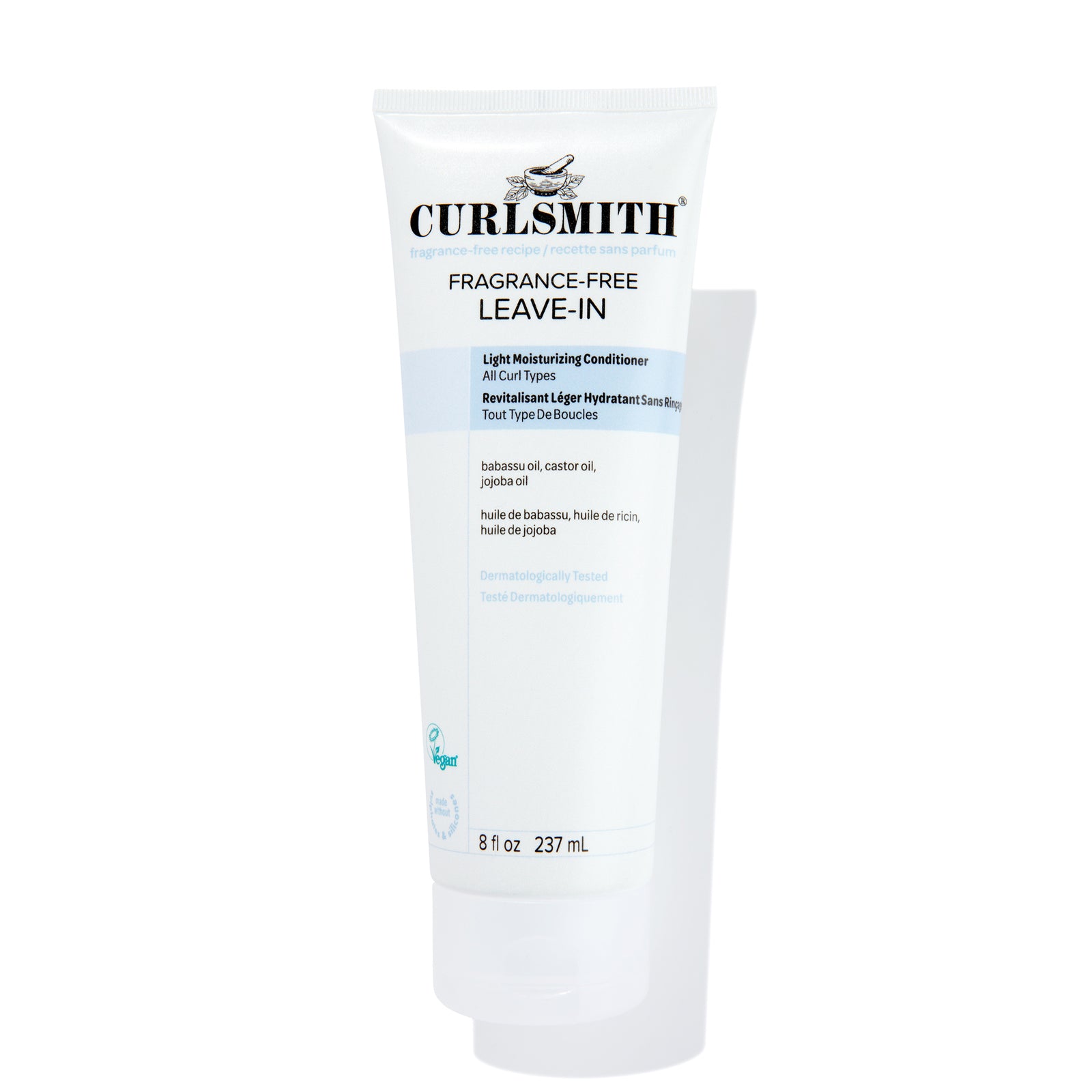 Curlsmith Fragrance-Free Leave-In product on a white background