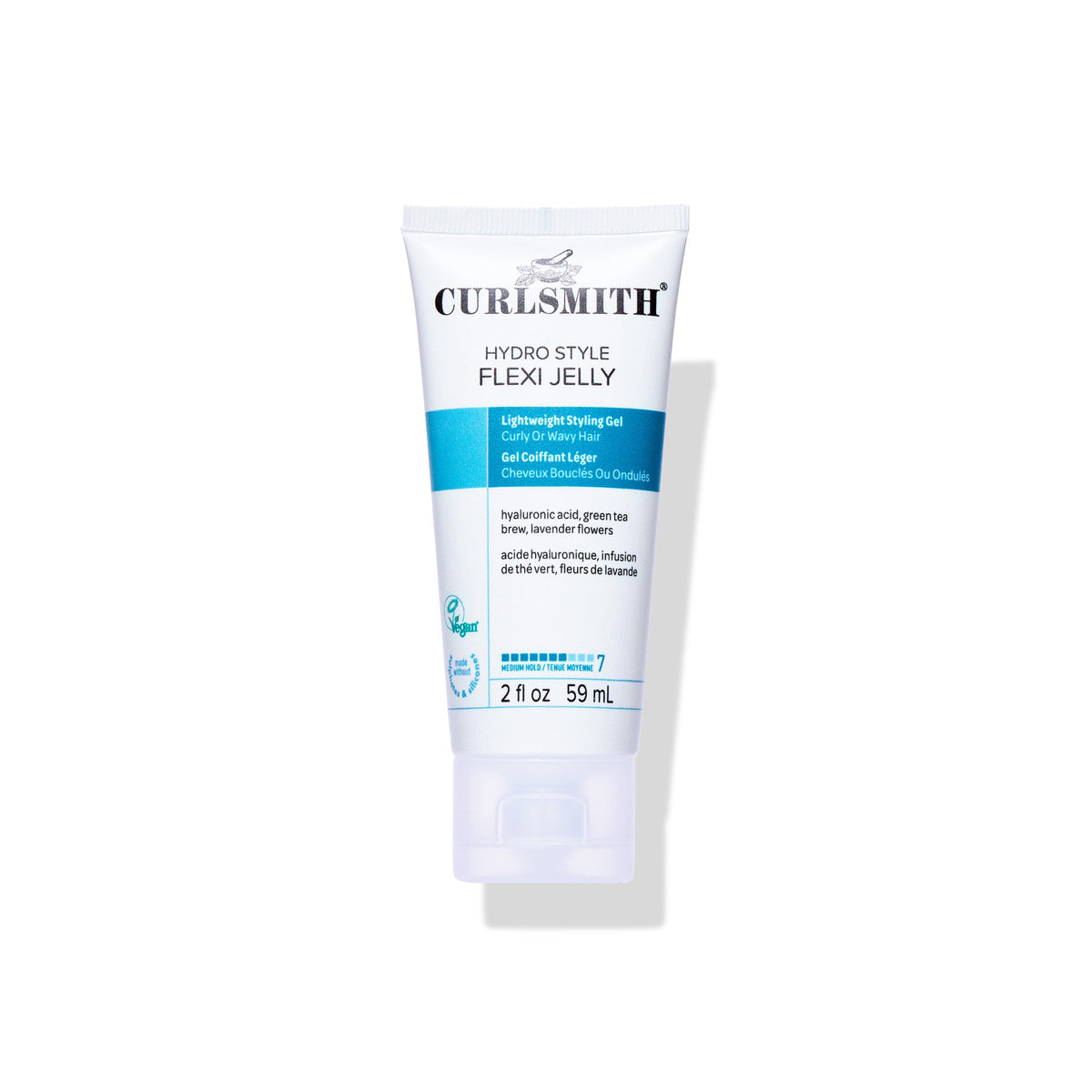 Mini Tube of Curlsmith Hydro Style Flexi Jelly on a white background