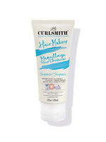 A tube of Curlsmith Hair Makeup in Turquoise, temporary wash-off hair color.