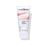 Curlsmith rose gold hair makeup tube on a white background