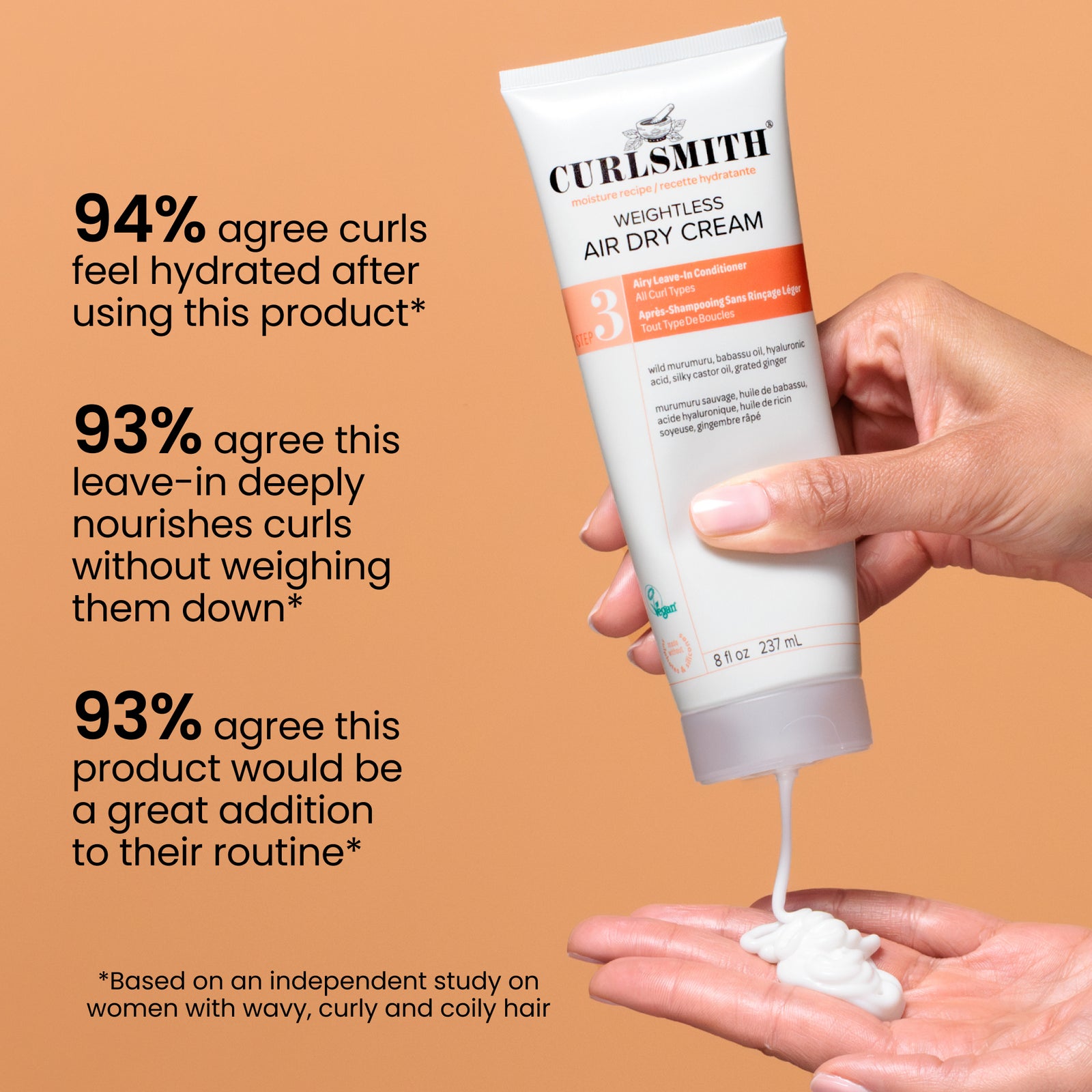 Weightless Air Dry Cream, Click to enlarge