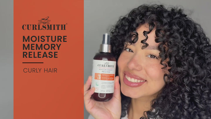 Introducing Moisture Memory Release for Curly Hair. This is how to use it.